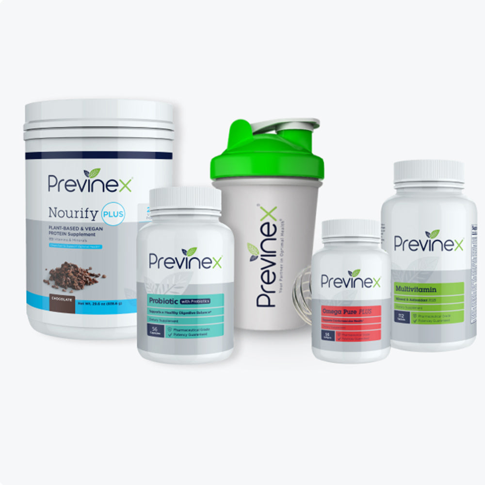 Previnex 21-Day Reset Program Bundle 2 Canisters of Nourify® Chocolate