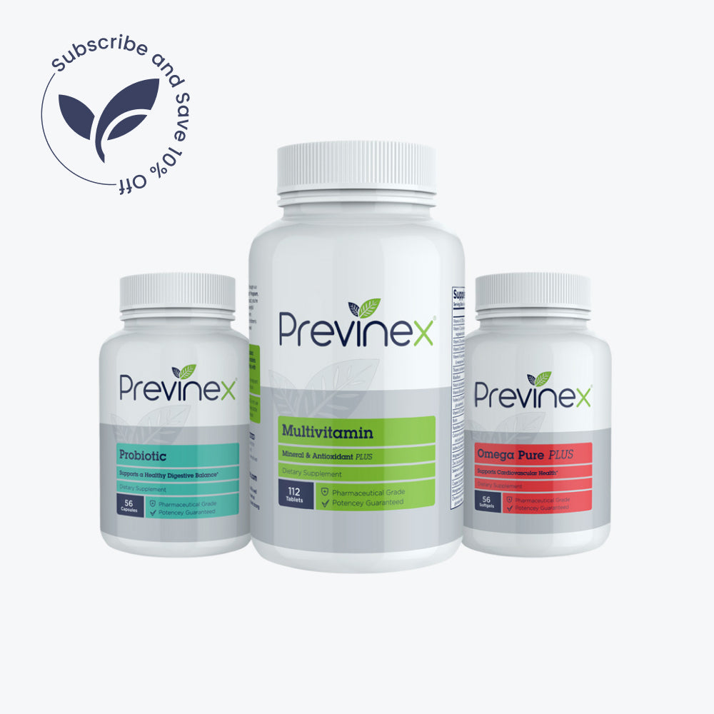 Previnex Optimal Health Pack - Save 10% as a Bundle!